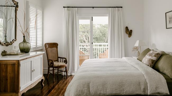 The guesthouses have a historic yet modern feel. Photo: Hannah Peuchmarin