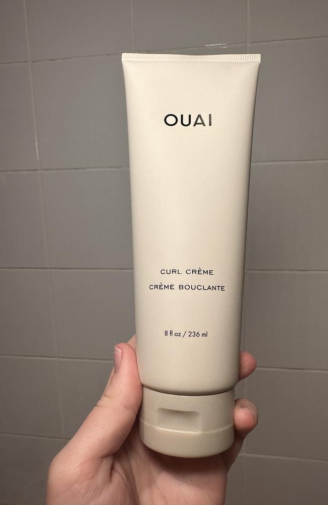 Ouai Hair Curl Crème. Picture: news.com.au/Philippa Tonkin.