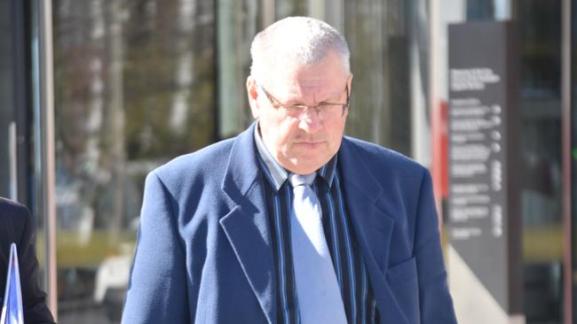 David Brooke outside court on a previous occasion. Picture: Sam Turner