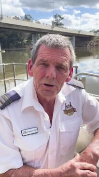 Windsor floods washed Ian's boat 50km downriver river