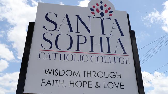 Santa Sophia Catholic College was the state’s biggest spender. (AAP Image/David Swift)