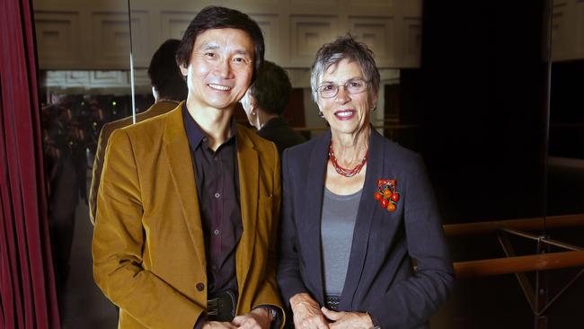 Li Cunxin and Lady Deborah MacMillan.