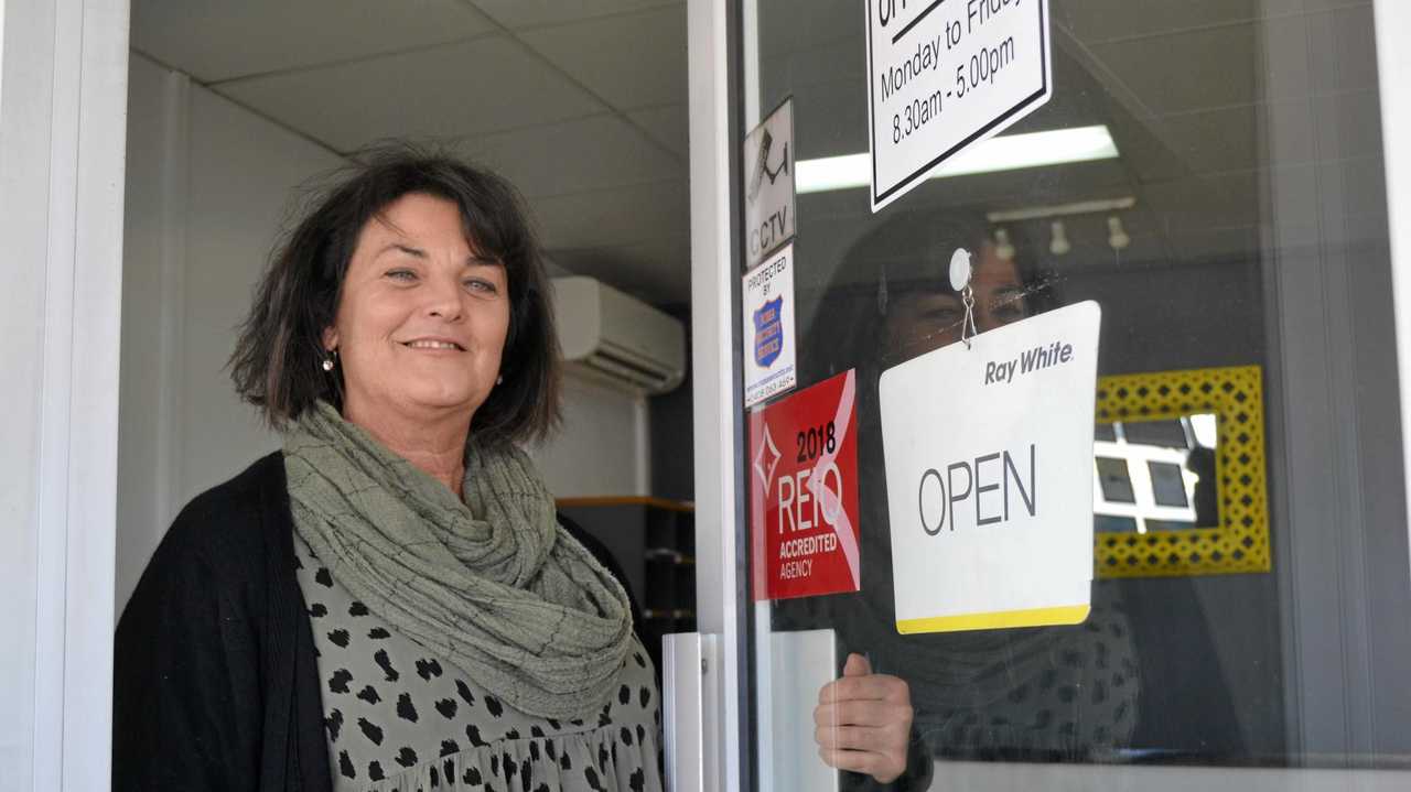 IDEAL BUYING: Realtor Michelle Cloherty, from Ray White Roma, objects to the Roma property market being labelled dangerous and says the housing market is open. Picture: Molly Hancock