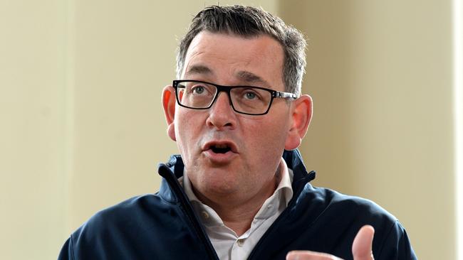 Premier Daniel Andrews hasn’t appeared on Mitchell’s 3AW show for almost five years. Picture: Andrew Henshaw