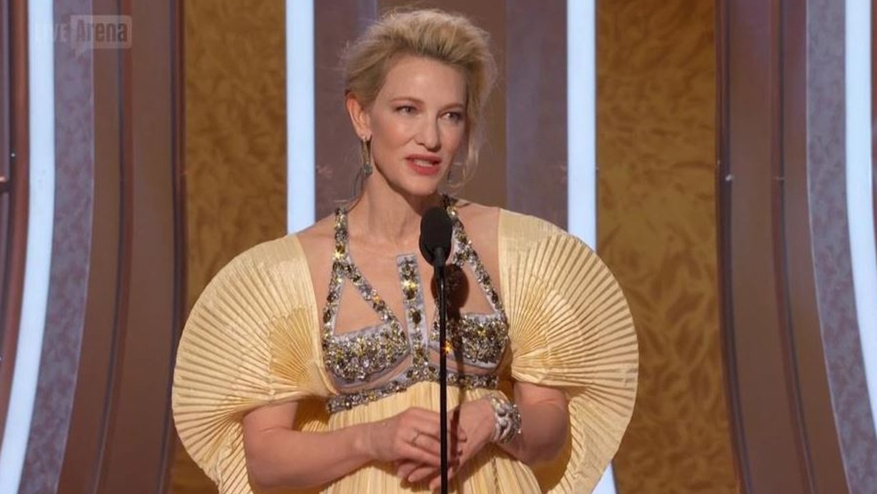 Cate Blanchett at the 2020 Golden Globes.