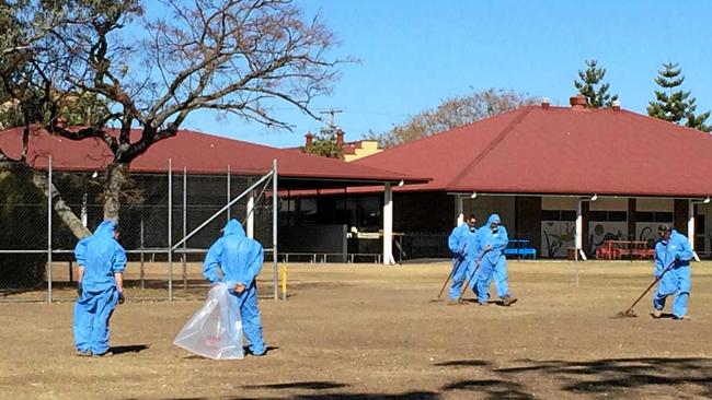 Testing will reveal what action is needed to restore the grounds to safety. Picture: Marian Faa