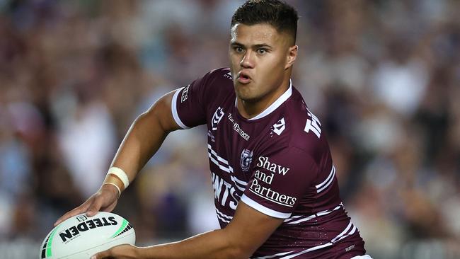 Seibold defended the injured Josh Schuster. Picture: Cameron Spencer/Getty Images