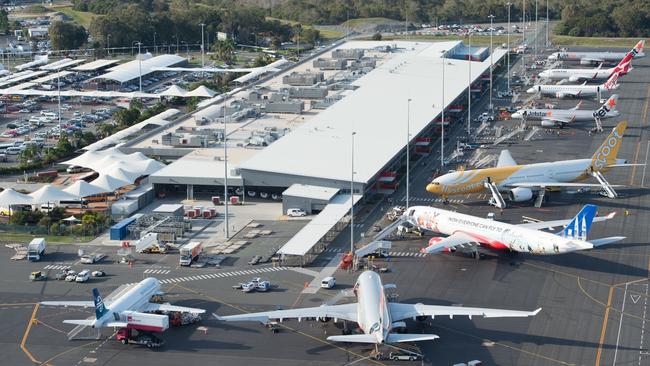 The Gold Coast Airport.