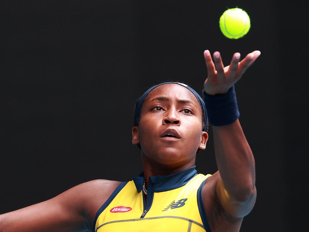 Coco Gauff is one of the top contenders in the women’s draw.