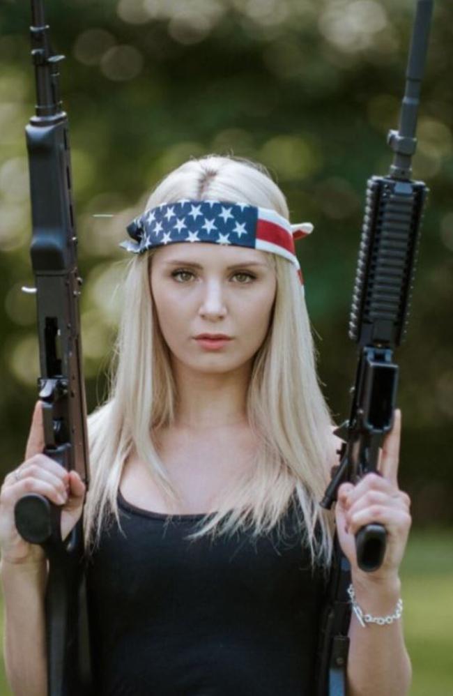 Lauren Southern hopes her immigration lawyers will “push through”. Picture: @laurencheriie