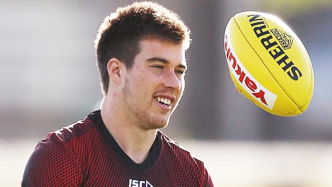 Zach Merrett has rocketed back into form in the past three games. Picture: Michael Dodge/Getty Images. 