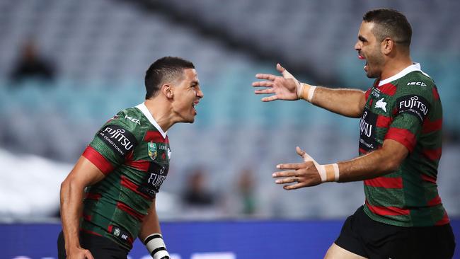 Cody Walker says the Rabbitohs’ backline is one of the best in the NRL.