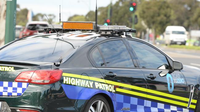 Nunawading highway patrol caught more than 500 offences on the roads over the Easter long weekend. Picture: Lawrence Pinder