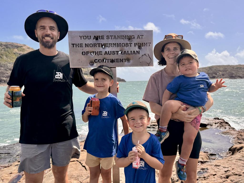 Dave Hogbin, 40, was on the trip of a lifetime in Queensland with his wife and three young boys when he was taken by a crocodile.