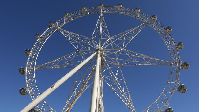 Melbourne Star observation wheel. Picture: Brendan Francis