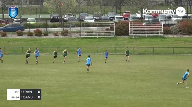 Replay: AFL NSW/ACT Junior Schools Cup - St Francis De Sales Regional College v Canberra High