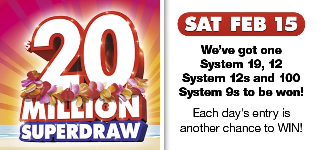 Gold lotto deals superdraw