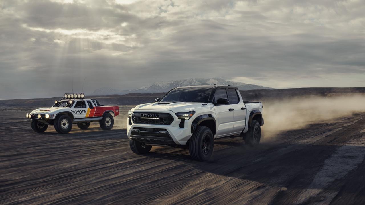 Toyota’s Tacoma TRD Pro in inspired by rally racing.