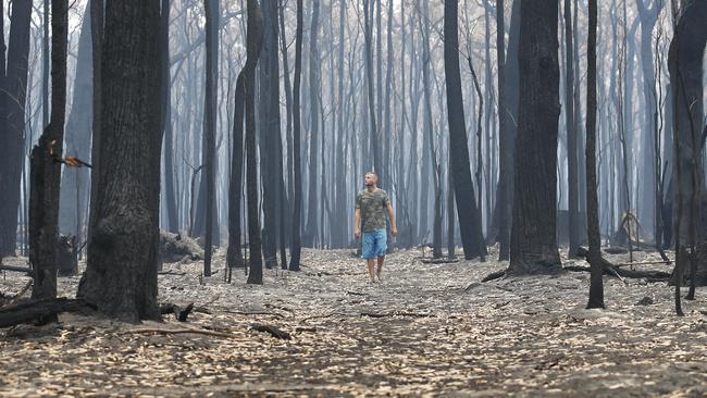 Fires have torn through millions of hectares this summer, destroying countless properties, livestock and livelihoods. Picture: David Caird