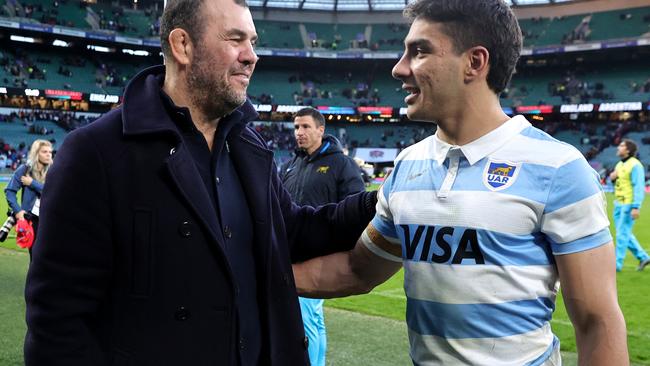 Cheika is currently head coach of the Argentina rugby team. Picture: David Rogers/Getty Images