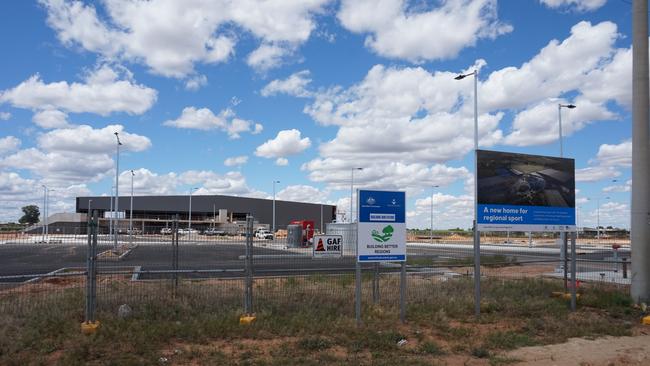 NOW: The Mildura South Regional Sporting Precinct development. Picture: Michael DiFabrizio