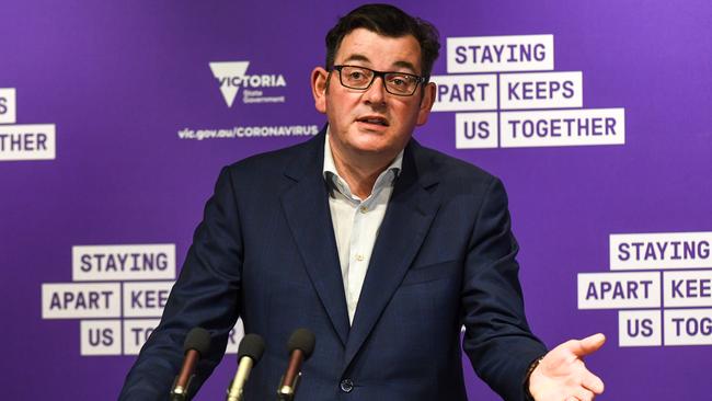 Daniel Andrews. Picture: NCA NewsWire / Penny Stephens