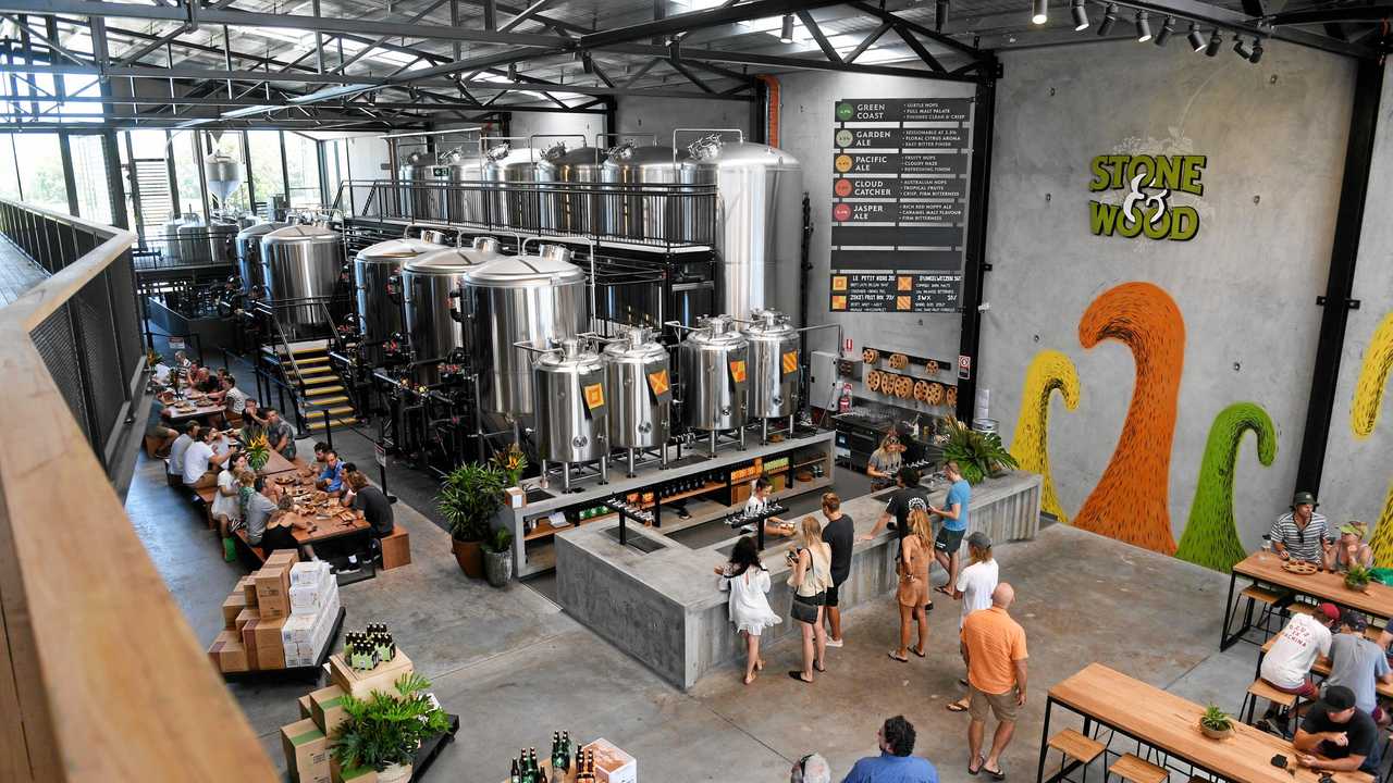 The Stone and Wood Brewery located at 100 Centennial Circuit in Byron Bay has been designed around the best possible customer experience.