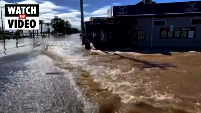 River Street in Woodburn floods for a second time