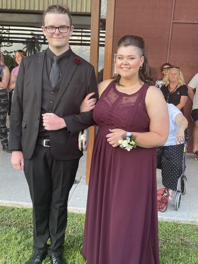 Aldridge State High School students celebrate their formal.