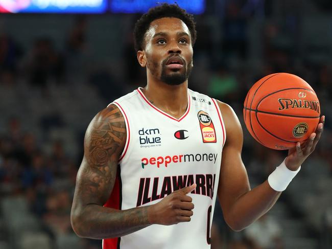 Hawks guard Antonius Cleveland has been voted the NBL’s best defender. Photo: Kelly Defina/Getty Images.