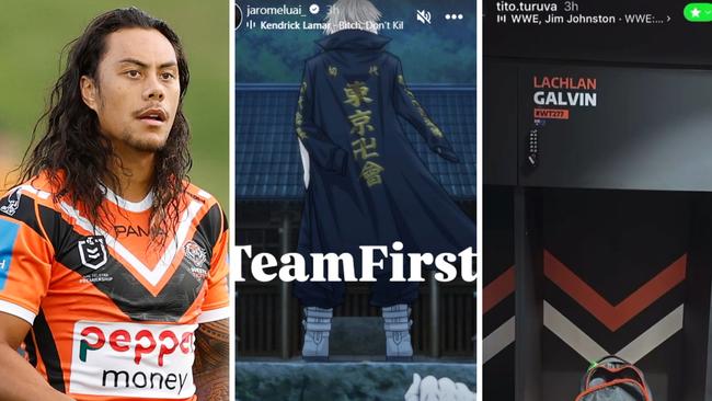 Tigers players have taken shots at Lachlan Galvin.