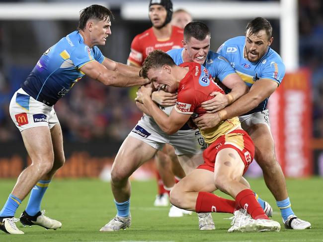 A career-first double for Jack Bostock saw a healthy return of points. Picture: NRL Photos