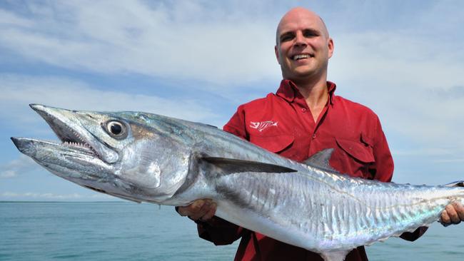 Evan Needham caught this impressive Spanish mackerel at the Vernon Islands