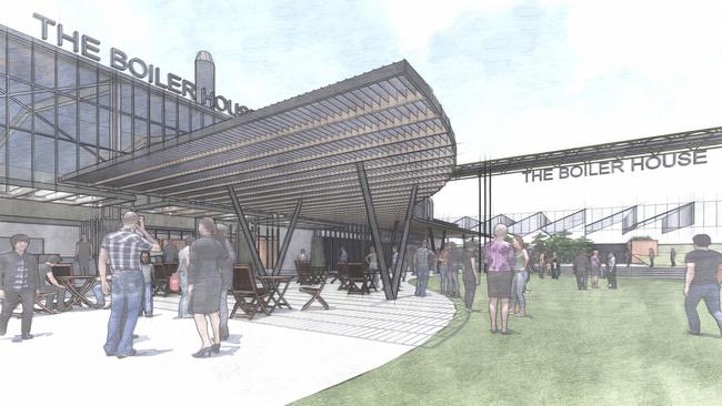 A concept image for the Boiler House redevelopment in the Tonsley Innovation District. Picture: SA Government