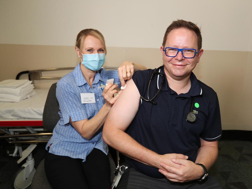 Associate Professor Paul Griffin, an infectious disease expert. Pic Annette Dew