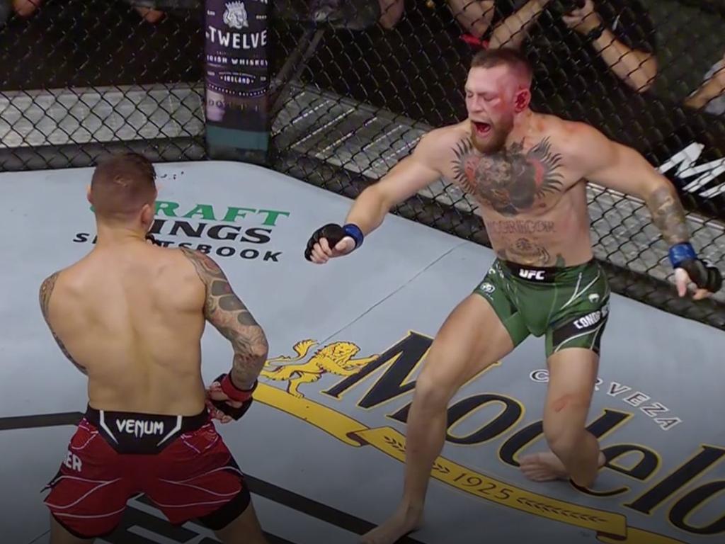 Conor McGregor suffered a horror injury.