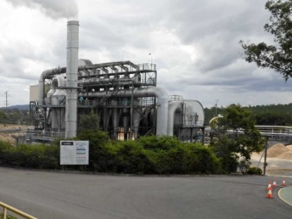 Scott Beckett at the Gympie Laminex plant.