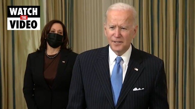 President Biden hopes everything will be "back to normal" by this time next year