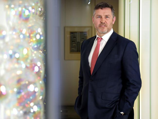 21/06/2018: Deutsche Bank chief executive Anthony Miller in Deutsche Bank's Sydney offices.Pic by James Croucher