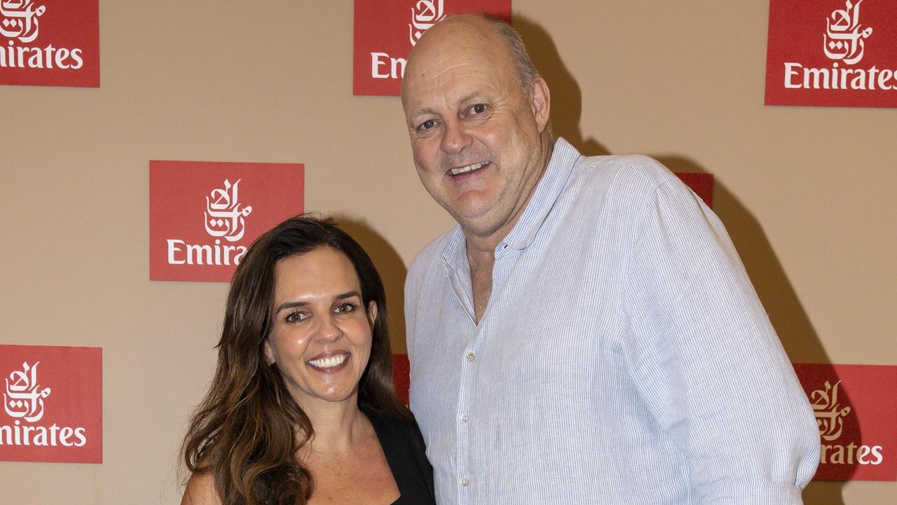 MELBOURNE, AUSTRALIA – JANUARY 25: Justine and Billy Brownless attends the 2023 Australian Open at Melbourne Park on January 25, 2023 in Melbourne, Australia. (Photo by Sam Tabone/WireImage)