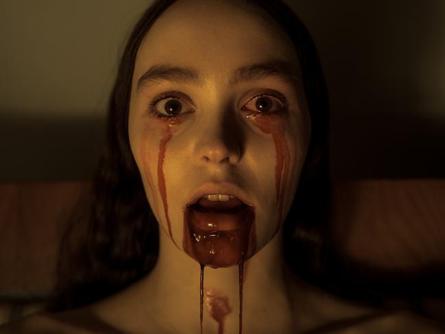 Lily-Rose Depp in Nosferatu. Picture: Aidan Monaghan