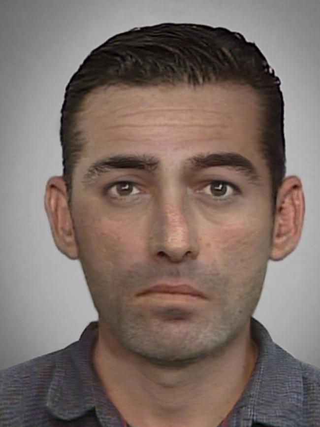 The final digital facial reconstruction of the murdered man. Picture: NSW Police