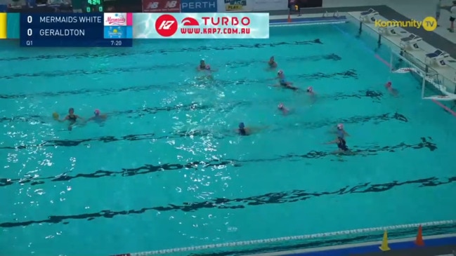 Replay: Australian Youth Water Polo Championships Week 2 - Mermaids White v Geraldton (16G Green)