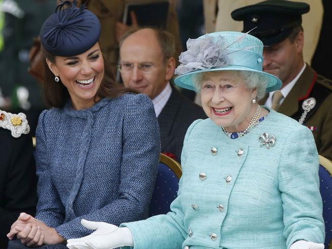 Kate spent time with the Queen recently at Balmoral Castle. Picture: Phil Noble/WPA Pool/Getty Images