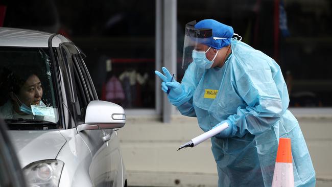 Testing sites have reopened in Auckland. Picture: Fiona Goodall/Getty Images