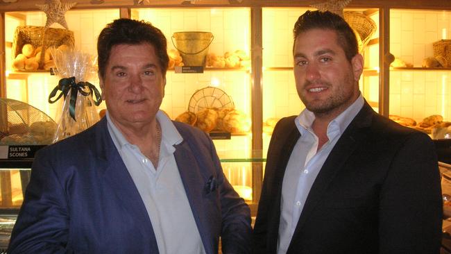 Makris Group executive chairman Con Makris and his son, COO Jason Makris.