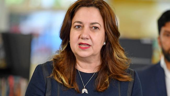 Queensland Premier Annastacia Palaszczuk. Picture: NCA NewsWire / John Gass