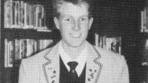 Attorney-General Christian Porter when he was a schoolboy in 1987 appearing in the Hale School magazine reporting his position in the debating team.