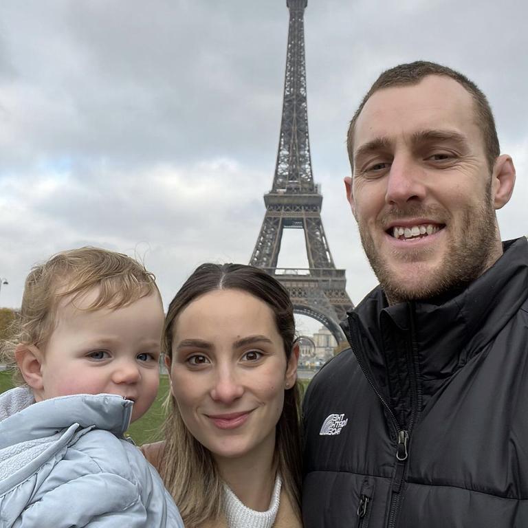 The Yeo family in Paris.