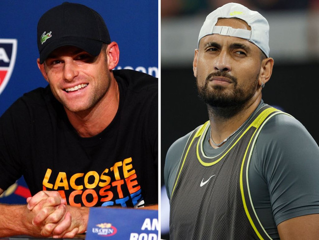 Andy Roddick and Nick Kyrgios